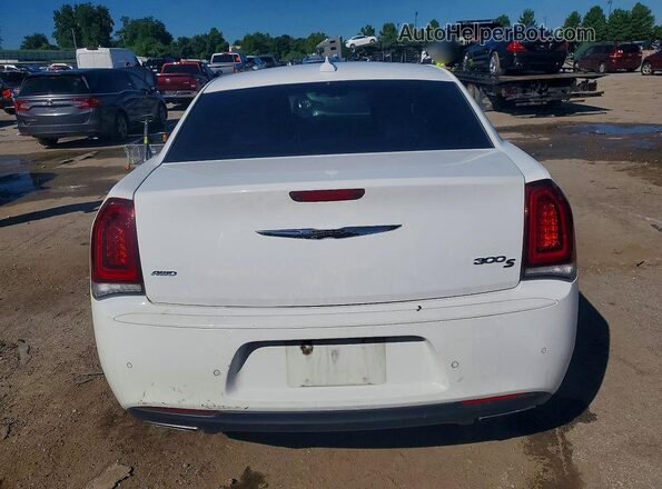2C3CCAGG6JH165615 2018 CHRYSLER 300 White Vista trasera