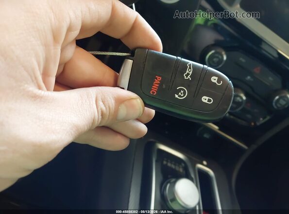 2C3CCAGG9GH152432 2016 CHRYSLER 300 Black Вид панелі приладів