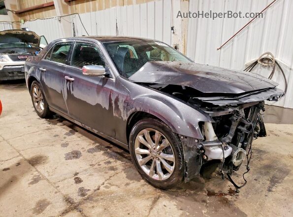 2C3CCAKG2GH296332 2016 CHRYSLER 300 Gray Delantero derecho