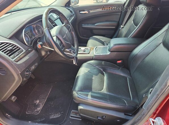 2C3CCAKG5KH591028 2019 CHRYSLER 300 Red Vista interior delantera