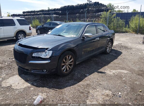 2C3CCAKG7KH687291 2019 CHRYSLER 300 Синий Передняя левая четверть