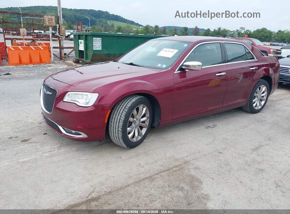 2C3CCAKG9JH177197 2018 CHRYSLER 300 Red Vista tres cuartos delantera izquierda
