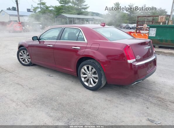 2C3CCAKG9JH177197 2018 CHRYSLER 300 Red Trasero izquierdo