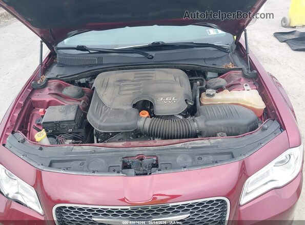 2C3CCAKG9JH177197 2018 CHRYSLER 300 Red Vista trasera