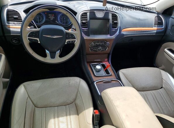 2C3CCAPT6GH278163 2016 CHRYSLER 300 White Widok deski rozdzielczej