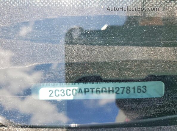2C3CCAPT6GH278163 2016 CHRYSLER 300 White Widok komory silnika