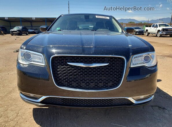 2C3CCARGXJH143095 2018 CHRYSLER 300 Black წინა ხედი