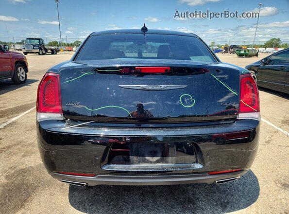 2C3CCASG4NH222455 2022 CHRYSLER 300 Black Widok z tyłu