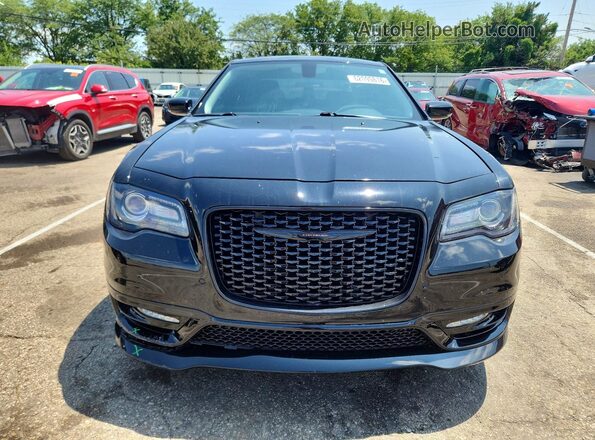 2C3CCASG4NH222455 2022 CHRYSLER 300 Black Widok z przodu