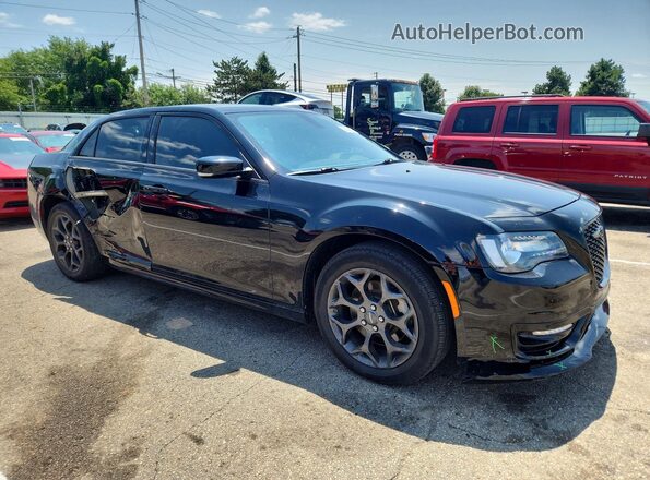 2C3CCASG4NH222455 2022 CHRYSLER 300 Black Przód prawy