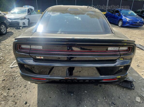 2C3CDARP9TR275517 2026 DODGE CHARGER Black Rear view