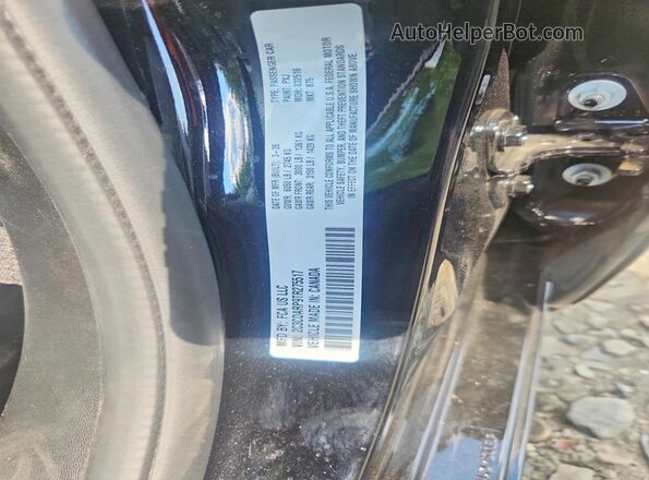 2C3CDARP9TR275517 2026 DODGE CHARGER Black Engine compartment view