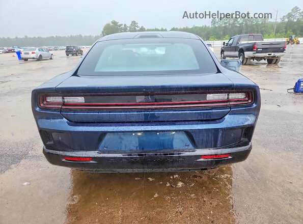 2C3CDBCK0RR208820 2024 DODGE CHARGER Blue Rear seats view