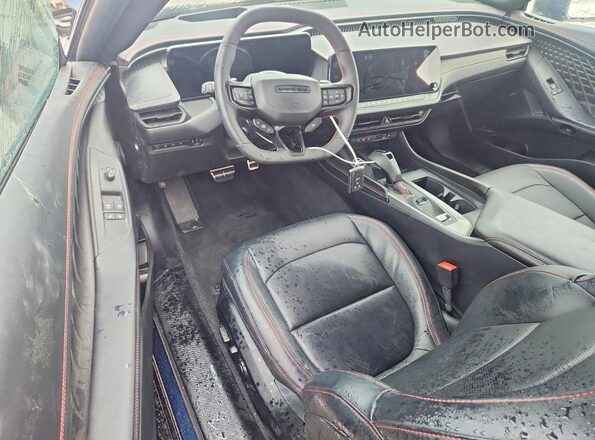 2C3CDBCK0RR208820 2024 DODGE CHARGER Blue Engine compartment view