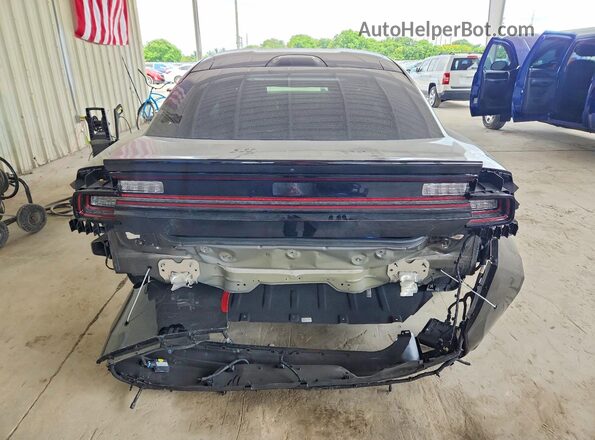 2C3CDBCK0SR544053 2025 DODGE CHARGER Black Вид ззаду