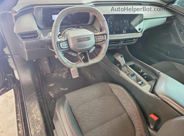 2C3CDBCK0SR544053 2025 DODGE CHARGER Black Вид панелі приладів
