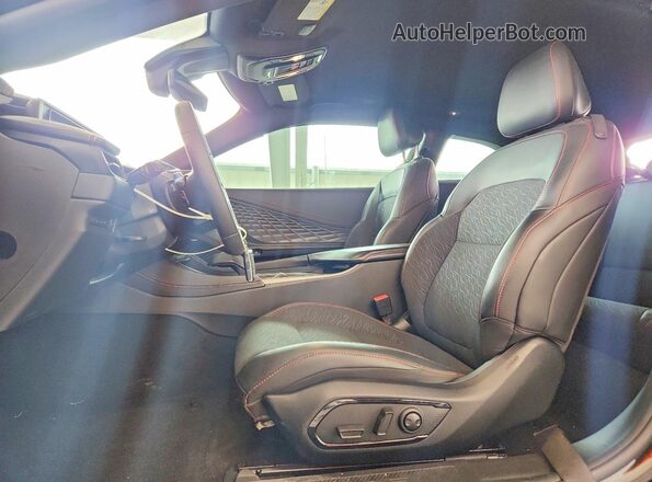 2C3CDBCK0SR544053 2025 DODGE CHARGER Black Вид салону спереду