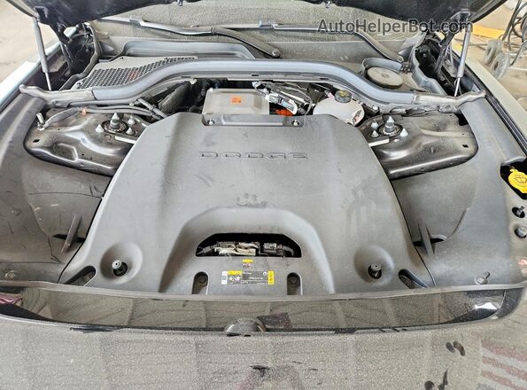 2C3CDBCK0SR544053 2025 DODGE CHARGER Black Вид задньої частини салону