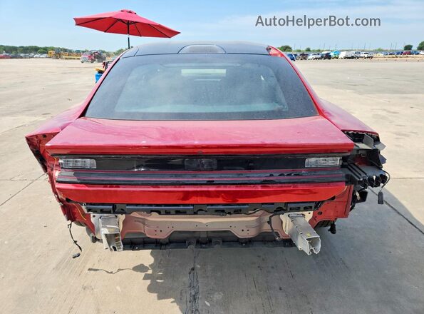 2C3CDBCK1SR536964 2025 DODGE CHARGER Red უკანა ხედი