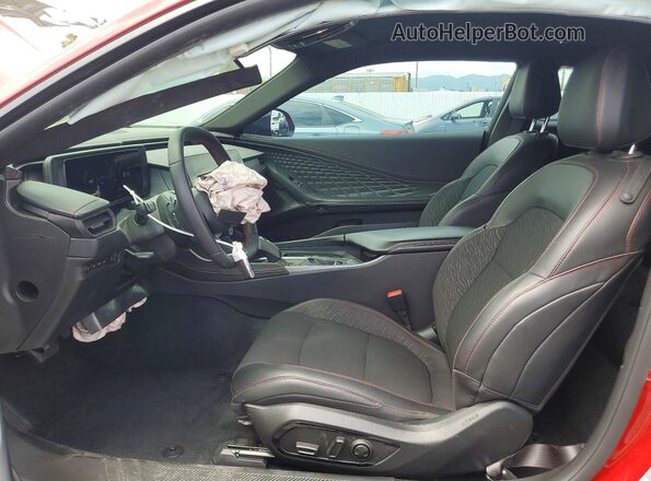 2C3CDBCK6SR564338 2025 DODGE CHARGER Red Vista interior delantera