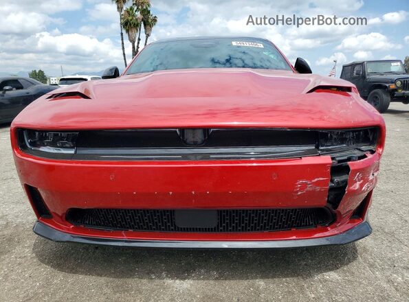 2C3CDBCK6SR564338 2025 DODGE CHARGER Red Vista frontal
