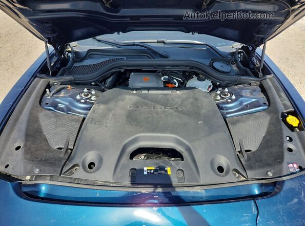 2C3CDBCKXSR542908 2025 DODGE CHARGER Синий Вид задней части салона