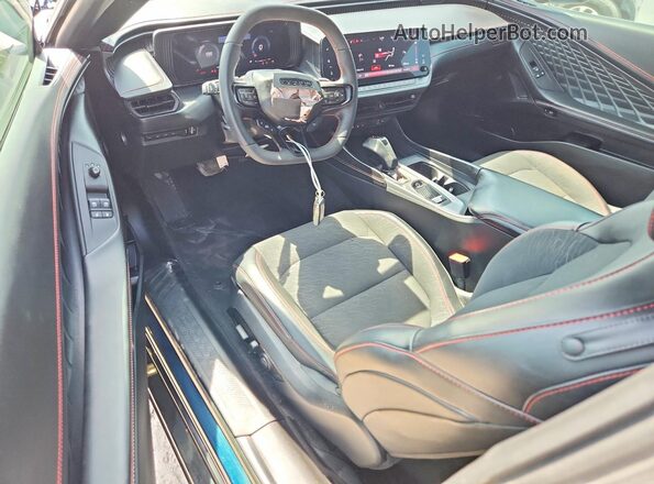 2C3CDBCKXSR542908 2025 DODGE CHARGER Синий Вид панели приборов