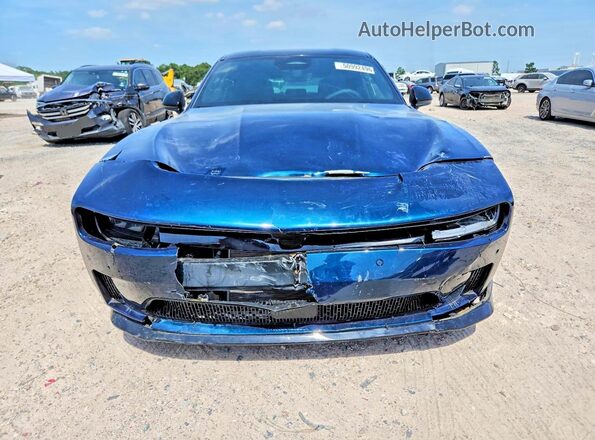 2C3CDBCKXSR542908 2025 DODGE CHARGER Синий Вид спереди