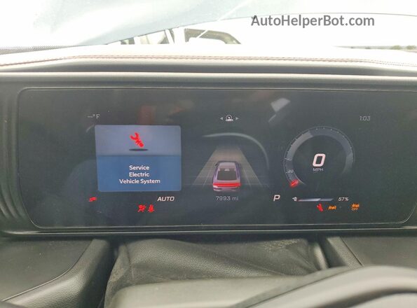 2C3CDBCKXSR542908 2025 DODGE CHARGER Синий Вид щитка приборов