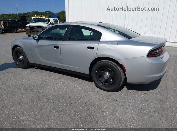 2C3CDXAG0KH734047 2019 DODGE CHARGER Серебряный Задняя левая четверть