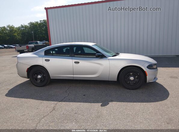 2C3CDXAG0KH734047 2019 DODGE CHARGER Серебряный Вид задней части салона