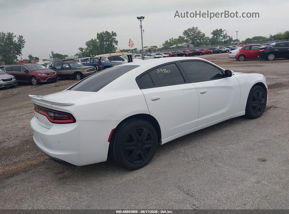 2C3CDXAG1HH532973 2017 DODGE CHARGER Белый Задняя правая четверть