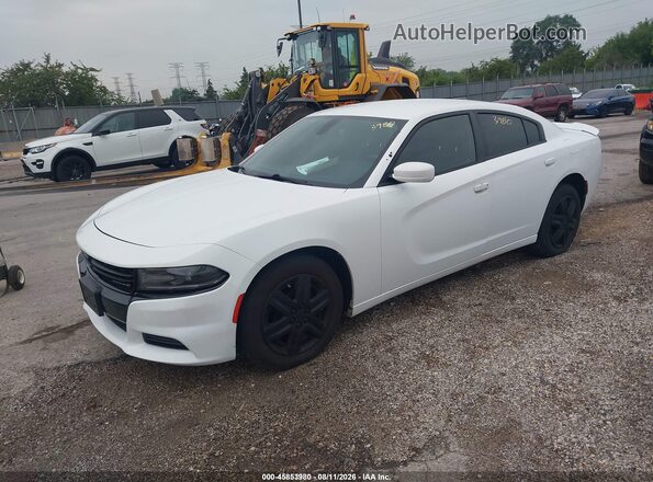 2C3CDXAG1HH532973 2017 DODGE CHARGER Белый Передняя левая четверть
