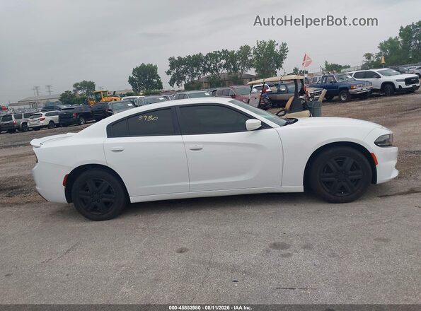2C3CDXAG1HH532973 2017 DODGE CHARGER Белый Вид задней части салона