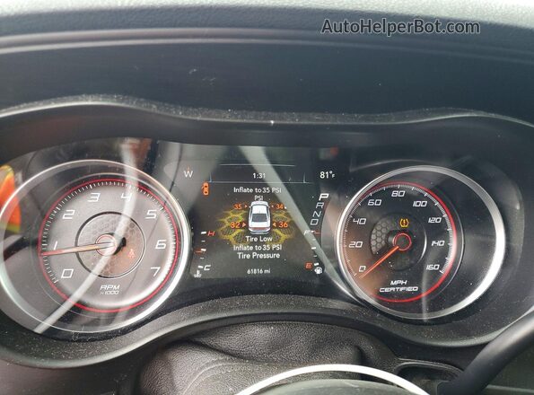 2C3CDXAG1KH585356 2019 DODGE CHARGER Синий Вид щитка приборов