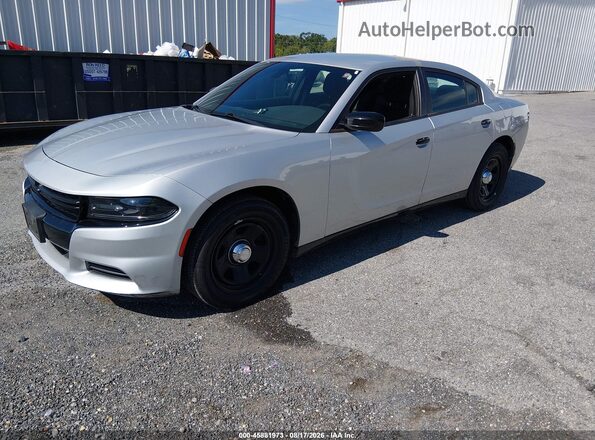 2C3CDXAG2KH734048 2019 DODGE CHARGER Silver წინა მარცხენა ხედი სამი მეოთხედიდან