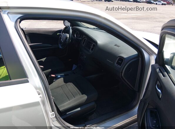 2C3CDXAG2KH734048 2019 DODGE CHARGER Silver წინა სალონის ხედი
