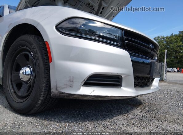 2C3CDXAG2KH734048 2019 DODGE CHARGER Silver უკანა სალონის ხედი