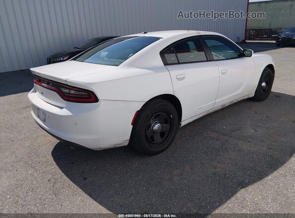 2C3CDXAG3KH734043 2019 DODGE CHARGER Белый Задняя правая четверть
