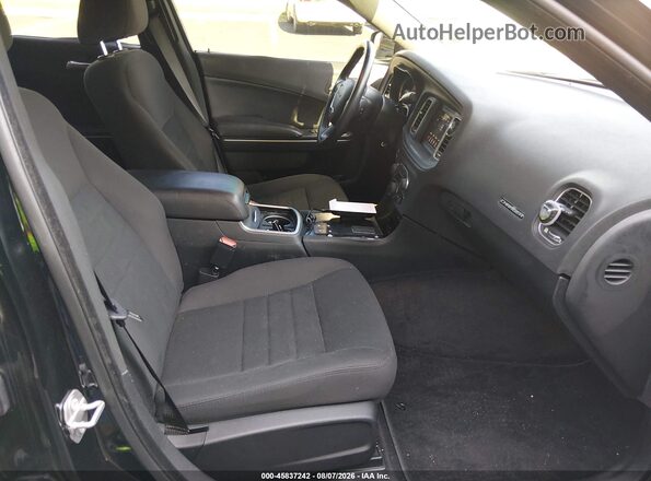 2C3CDXAG4KH511686 2019 DODGE CHARGER Черный Вид салона спереди