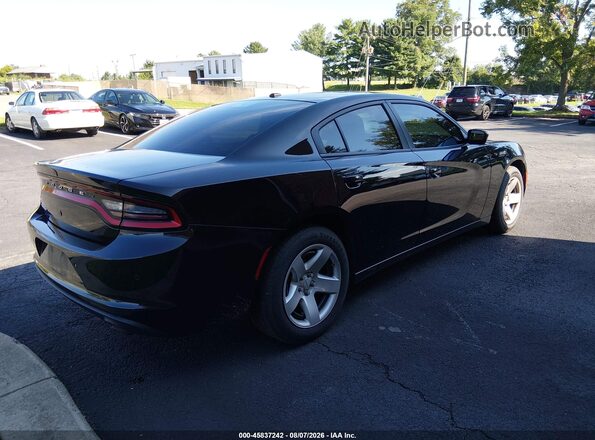 2C3CDXAG4KH511686 2019 DODGE CHARGER Черный Задняя правая четверть