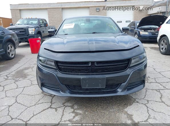 2C3CDXAG5JH272681 2018 DODGE CHARGER Серый Вид спереди