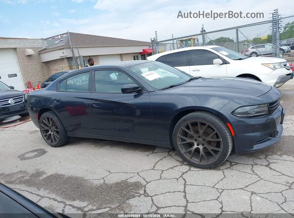 2C3CDXAG5JH272681 2018 DODGE CHARGER Серый Вид задней части салона