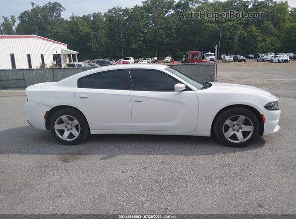 2C3CDXAG6KH513732 2019 DODGE CHARGER White უკანა სალონის ხედი