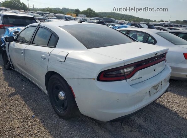 2C3CDXAG7KH510158 2019 DODGE CHARGER Белый Задняя левая четверть