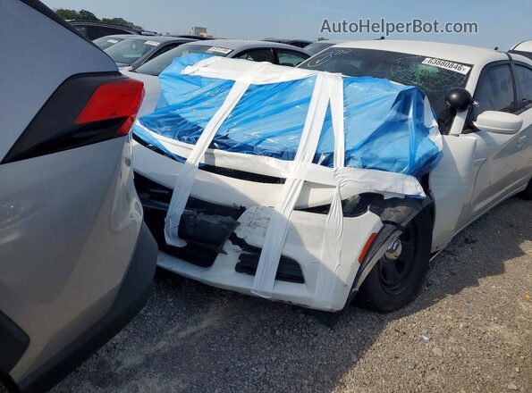 2C3CDXAG7KH510158 2019 DODGE CHARGER Белый Вид спереди