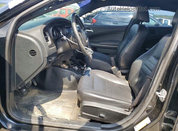 2C3CDXAG8JH248388 2018 DODGE CHARGER Black Vista interior delantera