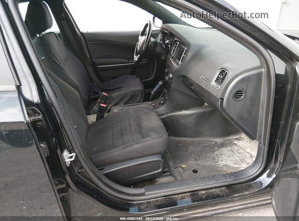 2C3CDXAG8KH699998 2019 DODGE CHARGER Black Vista interior delantera