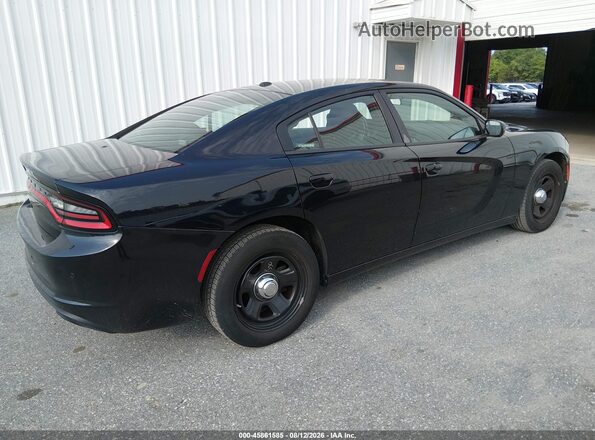 2C3CDXAG8KH699998 2019 DODGE CHARGER Black Trasero derecho