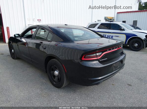 2C3CDXAG8KH699998 2019 DODGE CHARGER Black Trasero izquierdo